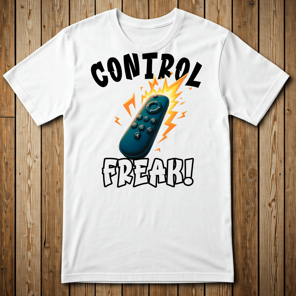 Printify T-Shirt White / XS CONTROL FREAK