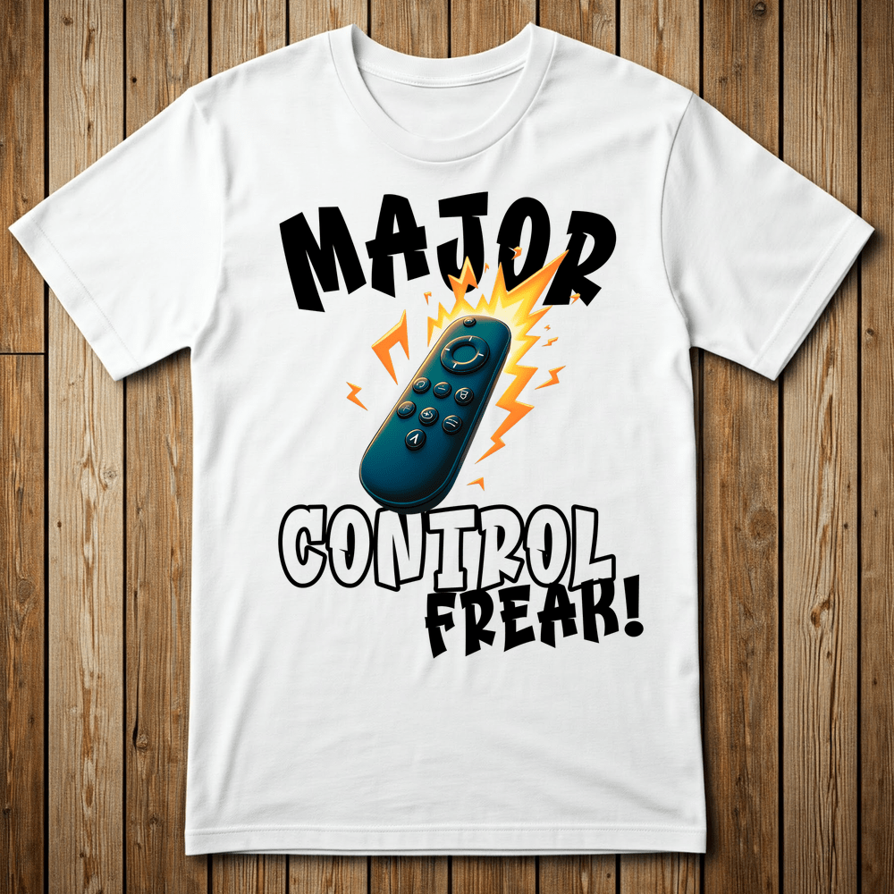 Printify T-Shirt White / XS MAJOR-CONTROL FREAK