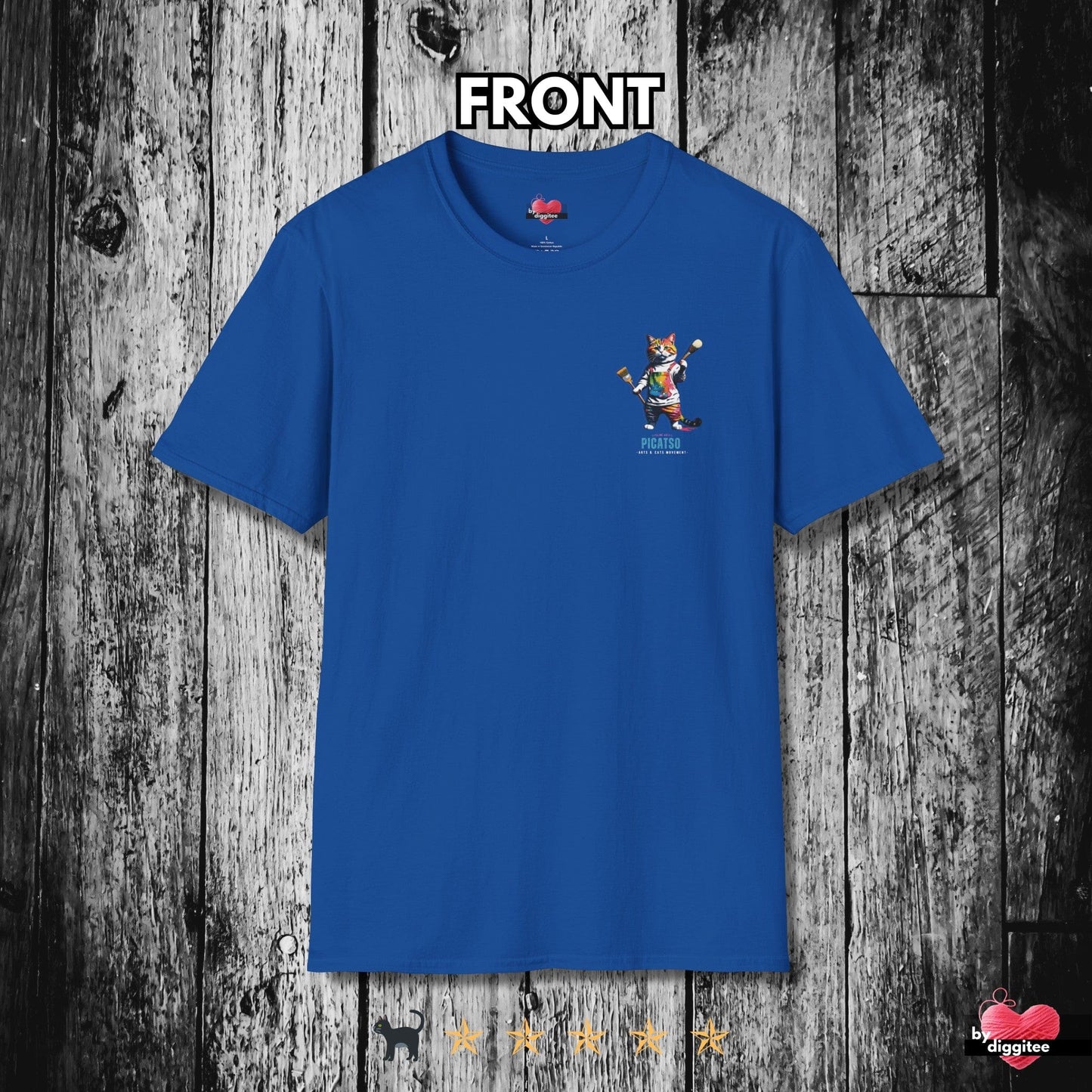 Printify T-Shirts PICATSO II 🎨 Back Print