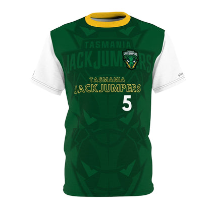 Printify All Over Prints Black stitching / 4 oz. / S William's Sports Jersey - Tasmania Jackjumpers Team Shirt