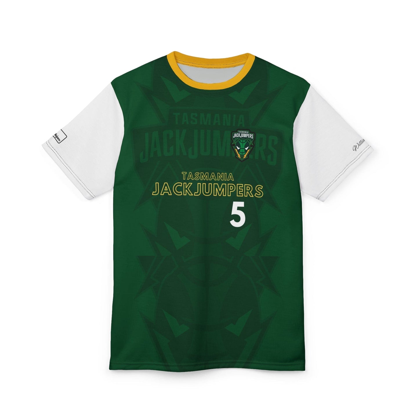 Printify All Over Prints William's Sports Jersey - Tasmania Jackjumpers Team Shirt