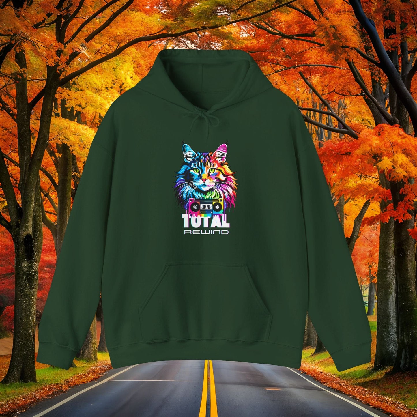 Printify Hoodie Forest Green / S TOTAL Rewind 🎹 POP Hoodie