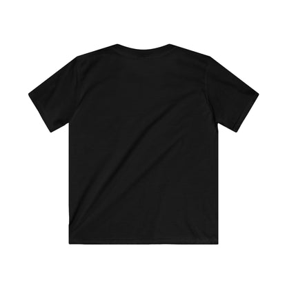 Printify Kids clothes Kids Guitar Cat Softstyle Tee - Stratocaster Design