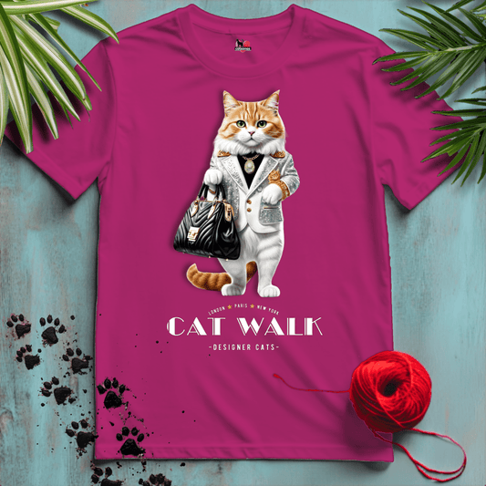 Printify T-Shirt Antique Heliconia / XL CATWALK 🐈‍⬛ FASHION-BRAND | Lifestyle Cats Collection