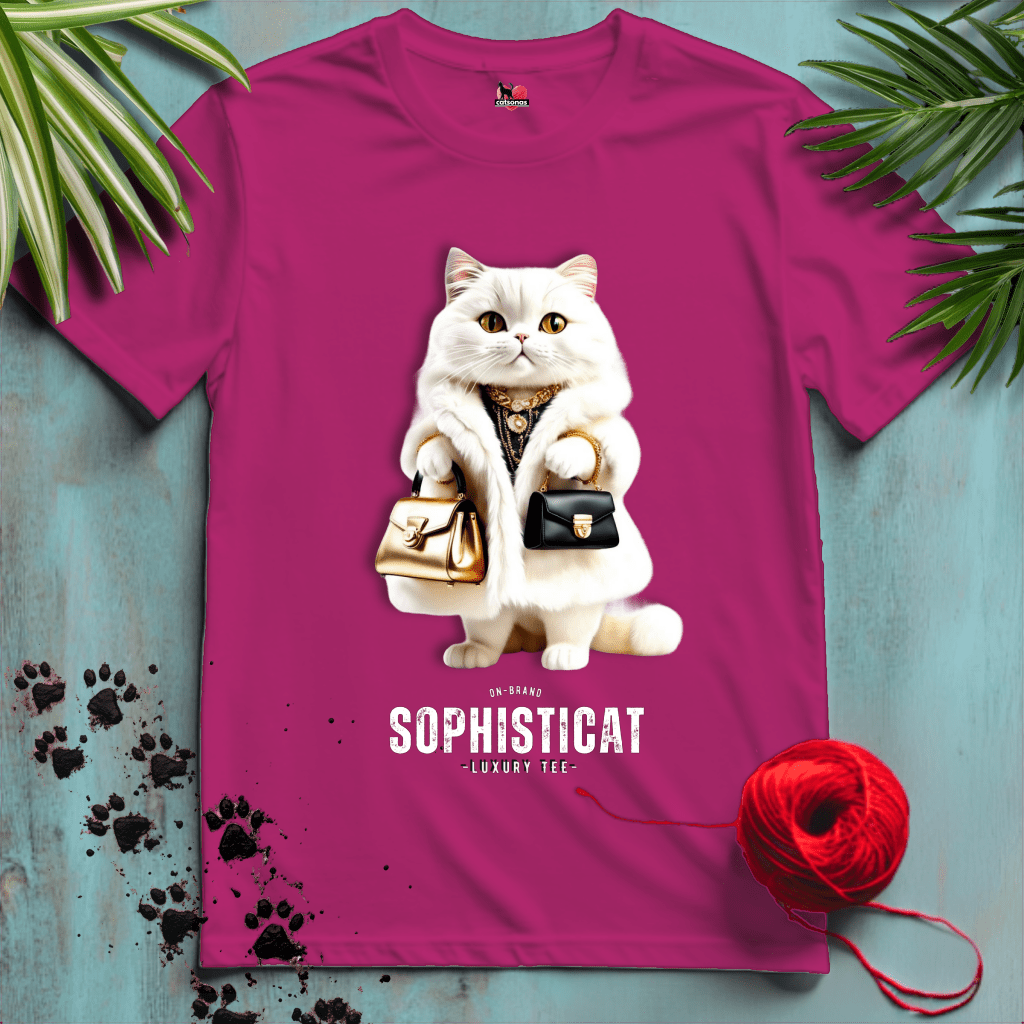 Printify T-Shirt Antique Heliconia / XL SOPHISTICAT 🛍️ FASHION-LUXURY | Lifestyle Cats Collection