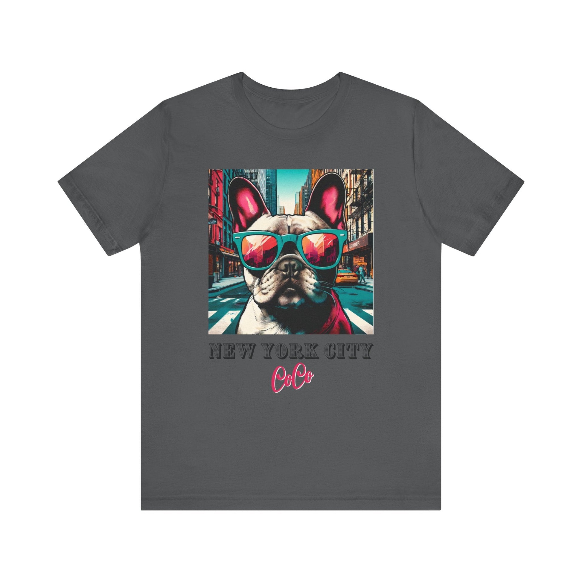 Printify T-Shirt Asphalt / XS CoCo's NYC Short Sleeve Tee
