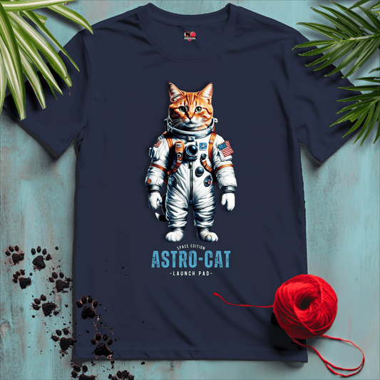 Printify T-Shirt ASTRO-CAT 🌕 MOON-SHOT | Funny Cats Collection | New Colors