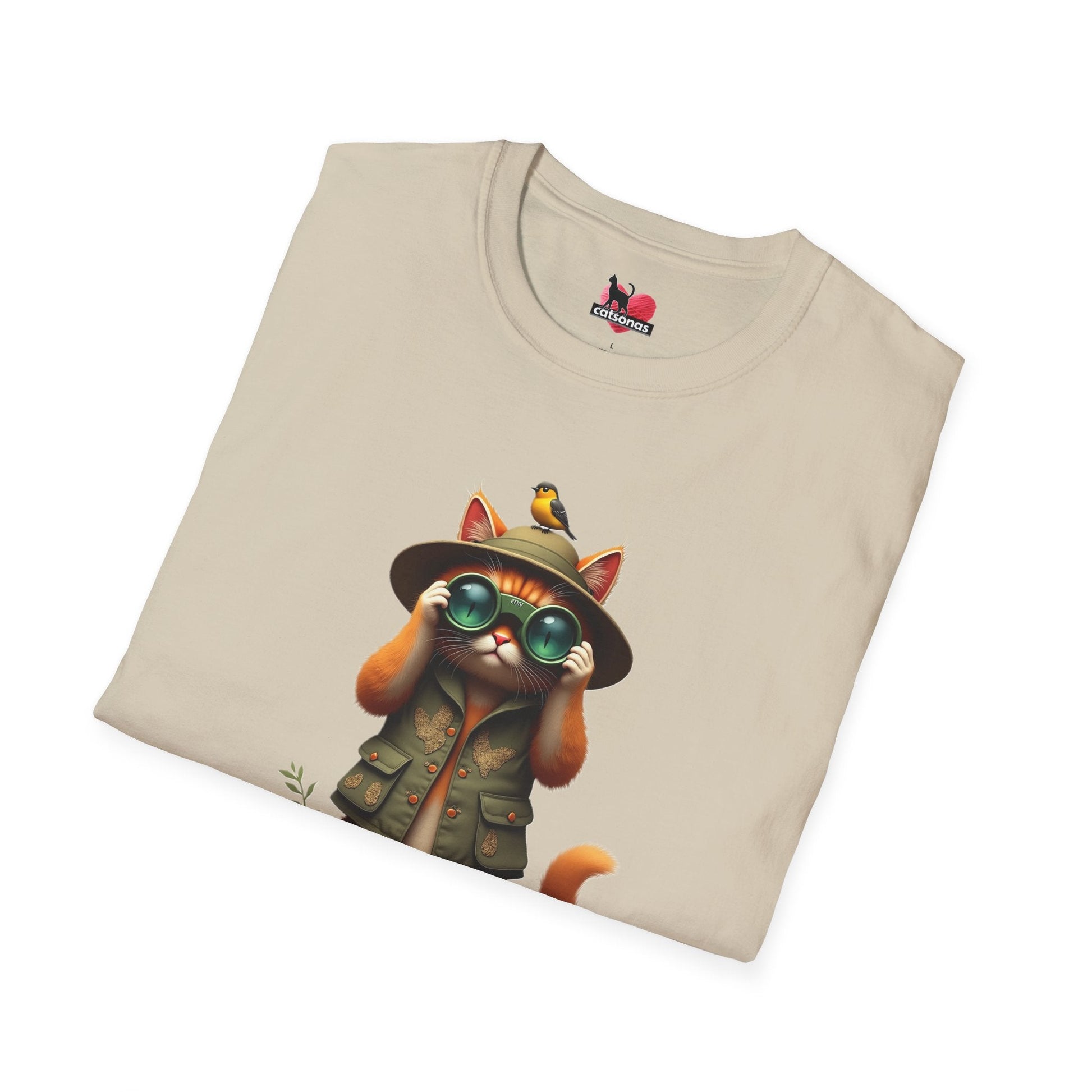 Printify T-Shirt Bird Watcher 🐦‍⬛ T-Shirt