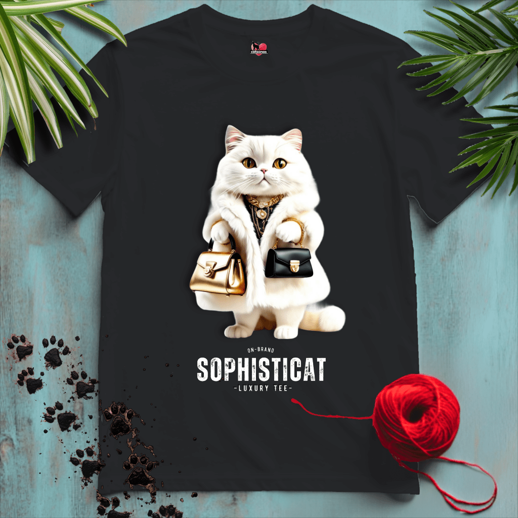 Printify T-Shirt Black / XL SOPHISTICAT 🛍️ FASHION-LUXURY | Lifestyle Cats Collection