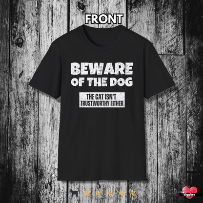 Printify T-Shirt Black / XS Funny Pet Lovers T-Shirt