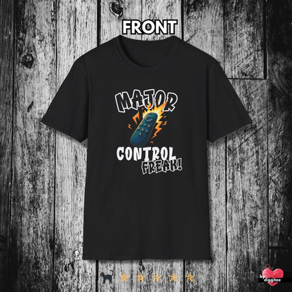 Printify T-Shirt Black / XS (REMOTE) CONTROL 📺 FREAK Unisex T-shirt