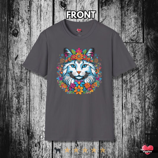 Printify T-Shirt Charcoal / XS Pretty CATS ✌️ No Lyrics