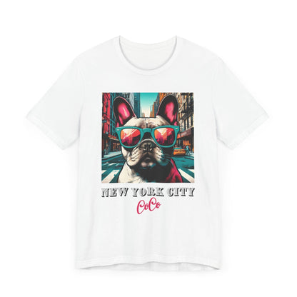 Printify T-Shirt CoCo's NYC Short Sleeve Tee