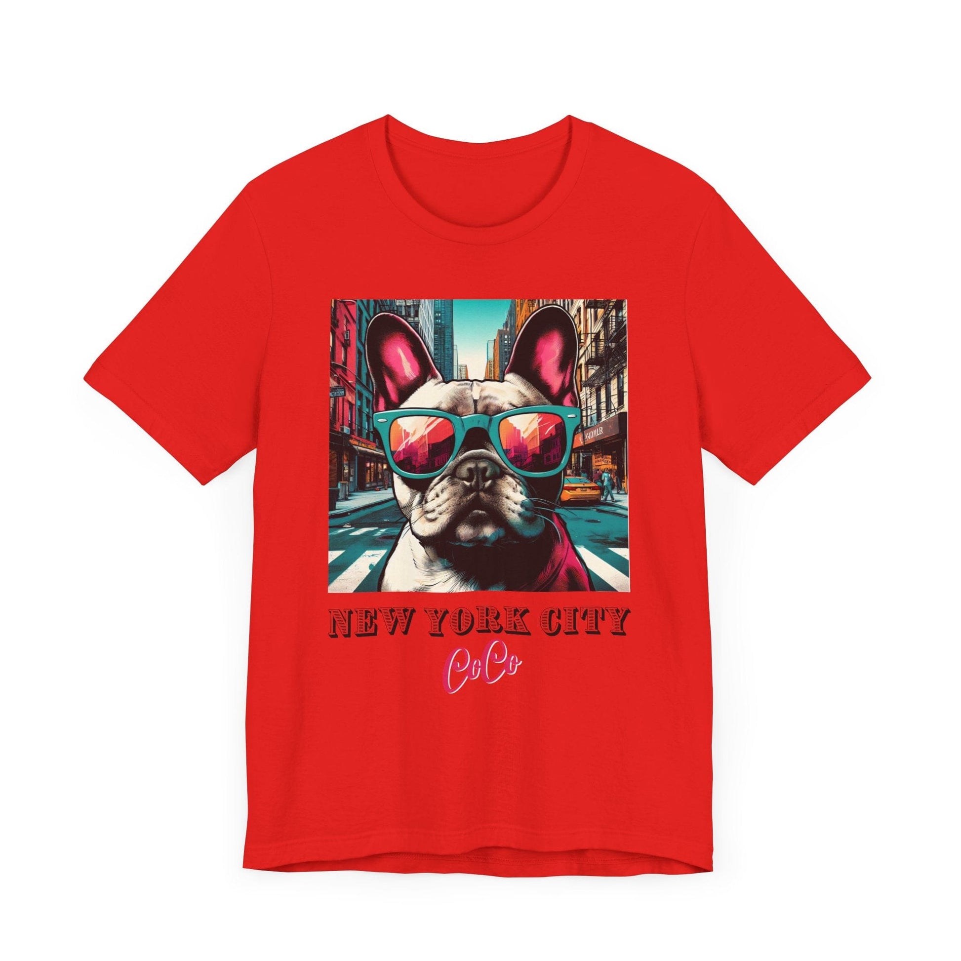 Printify T-Shirt CoCo's NYC Short Sleeve Tee