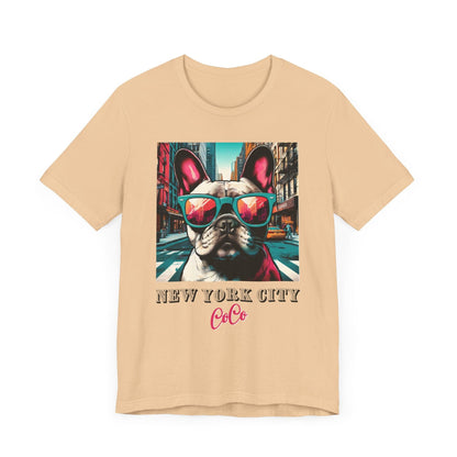 Printify T-Shirt CoCo's NYC Short Sleeve Tee