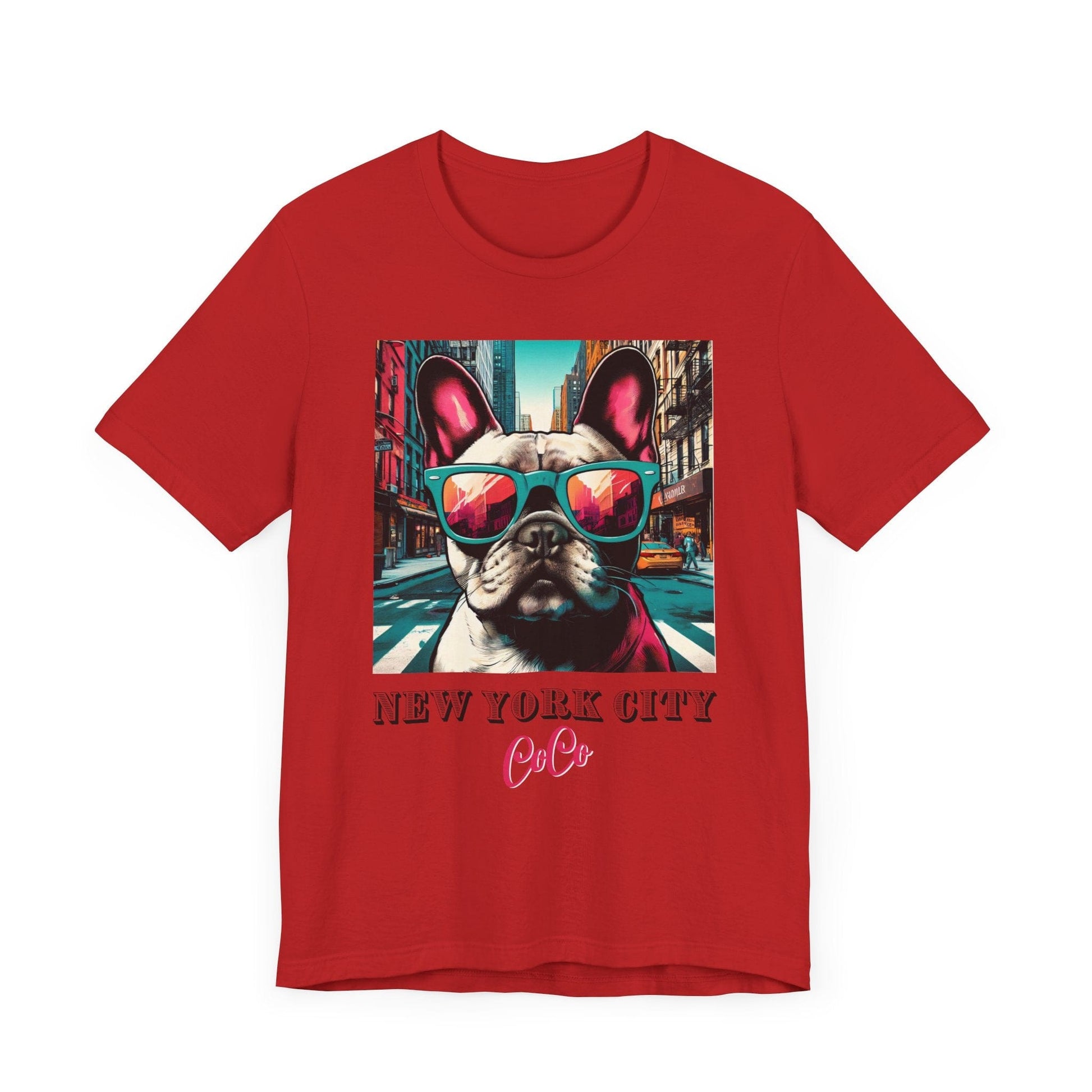 Printify T-Shirt CoCo's NYC Short Sleeve Tee