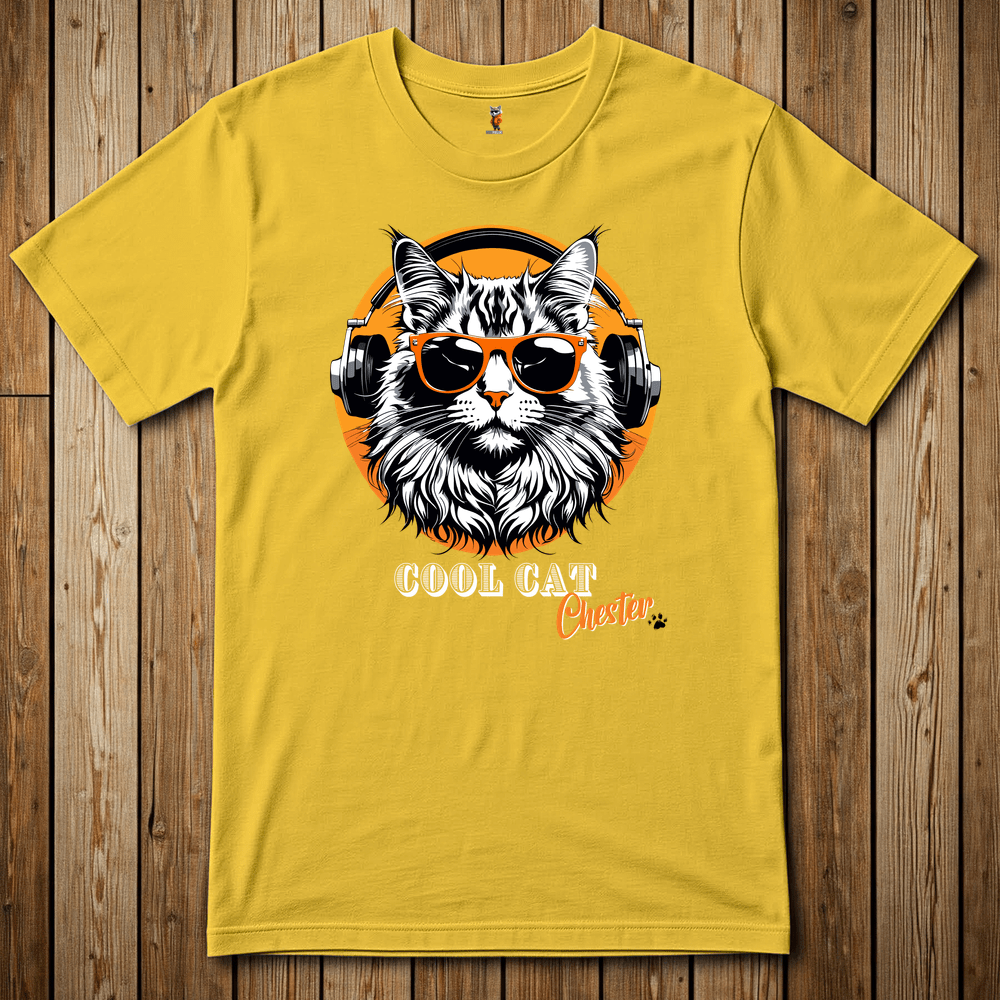 Printify T-Shirt Daisy / S Chester The Cool Cat