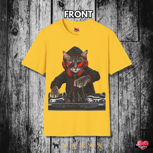 Printify T-Shirt Daisy / S 🇬🇧 CUSTOM Cats 🩷 DJ Danny II