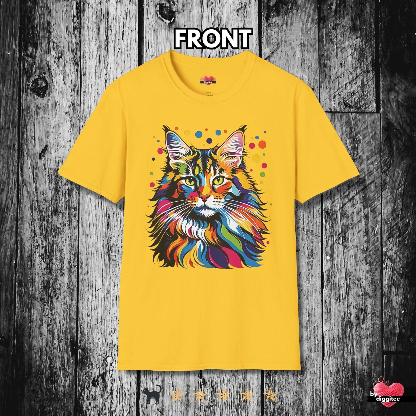 Printify T-Shirt Daisy / S The Mainee Cats 🐈  POPSY