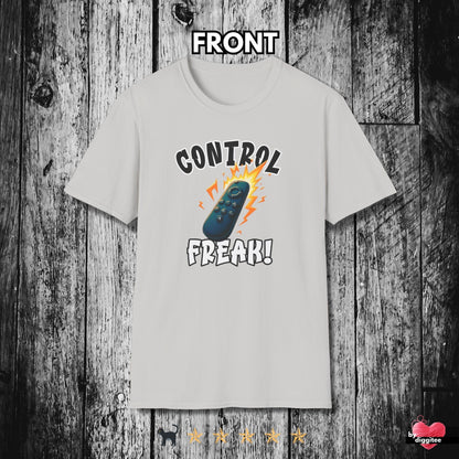 Printify T-Shirt Ice Grey / S (REMOTE) CONTROL 📺 FREAK II Unisex T-shirt