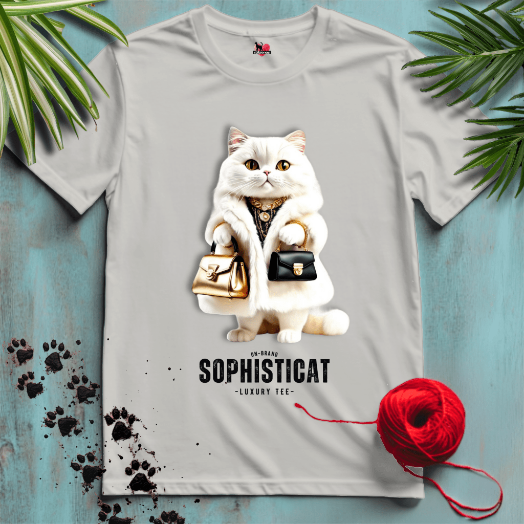 Printify T-Shirt Ice Grey / XL SOPHISTICAT 🛍️ FASHION-LUXURY | Lifestyle Cats Collection