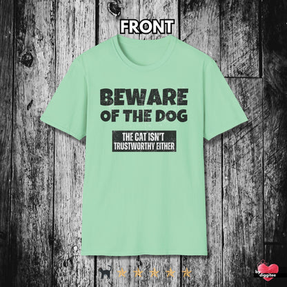 Printify T-Shirt Mint Green / S Funny Pet Lovers T-Shirt