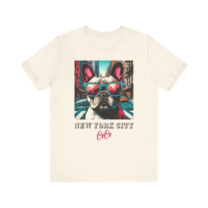 Printify T-Shirt Natural / XS CoCo's NYC Short Sleeve Tee