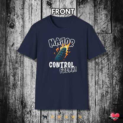 Printify T-Shirt Navy / XS (REMOTE) CONTROL 📺 FREAK Unisex T-shirt