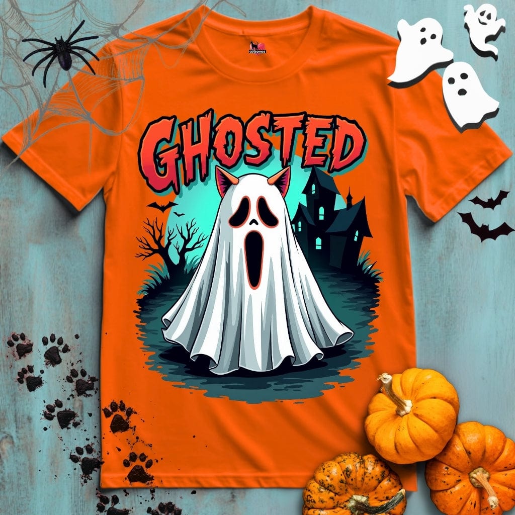 Printify T-Shirt Orange / S GHOSTED 👻 SPOOKY Season 🎃 HALLOWEEN Collection