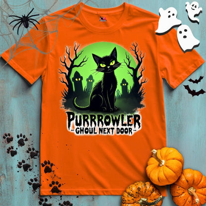 Printify T-Shirt Orange / XL PURRROWLER 👻 SPOOKY Season 🎃 HALLOWEEN Collection