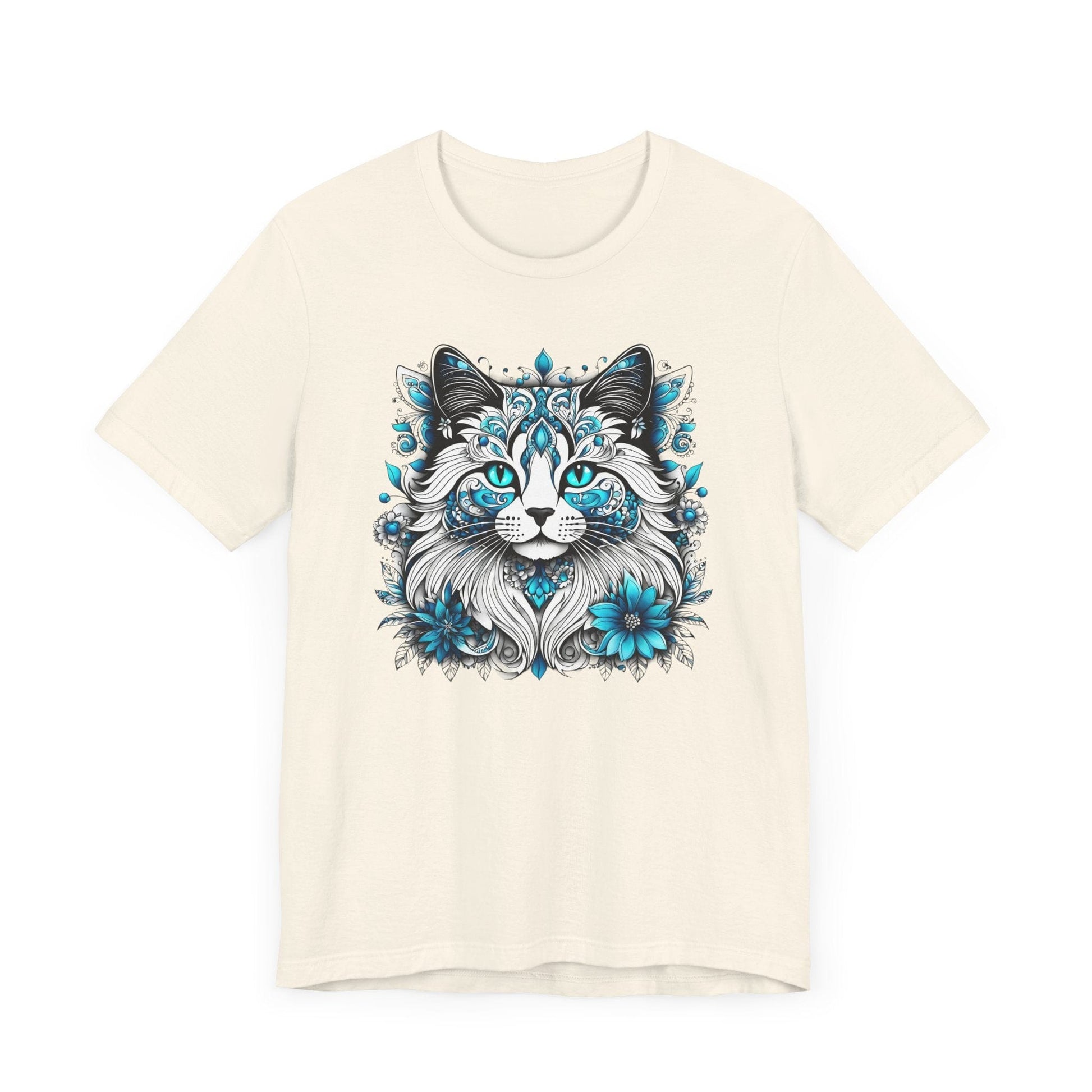 Printify T-Shirt Our Lynn's Blue Eye Cat Art Shirt