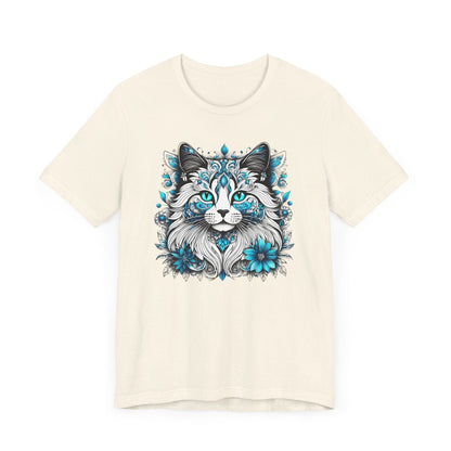 Printify T-Shirt Our Lynn's Blue Eye Cat Art Shirt