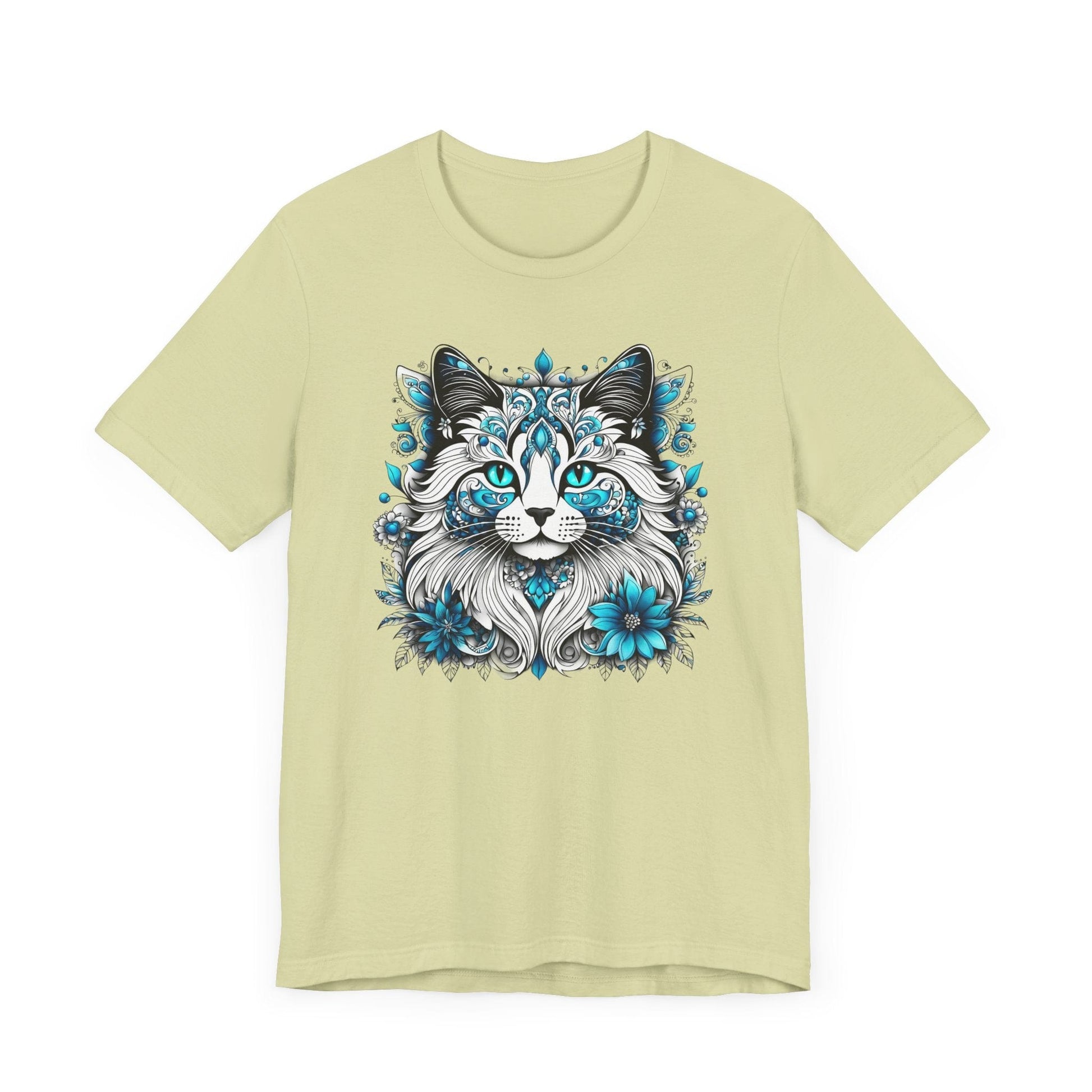Printify T-Shirt Our Lynn's Blue Eye Cat Art Shirt