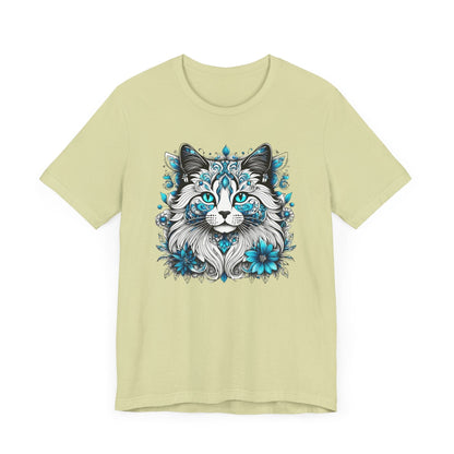 Printify T-Shirt Our Lynn's Blue Eye Cat Art Shirt