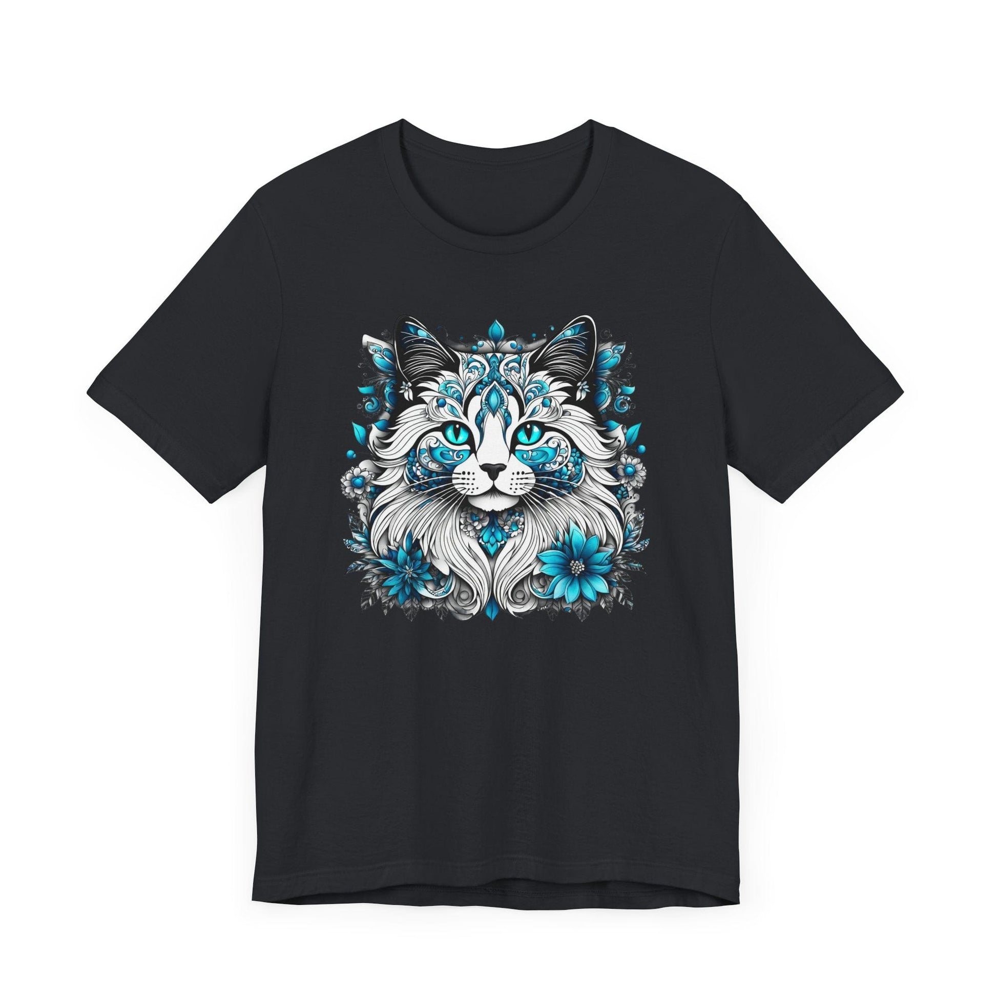 Printify T-Shirt Our Lynn's Blue Eye Cat Art Shirt