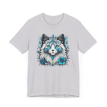 Printify T-Shirt Our Lynn's Blue Eye Cat Art Shirt