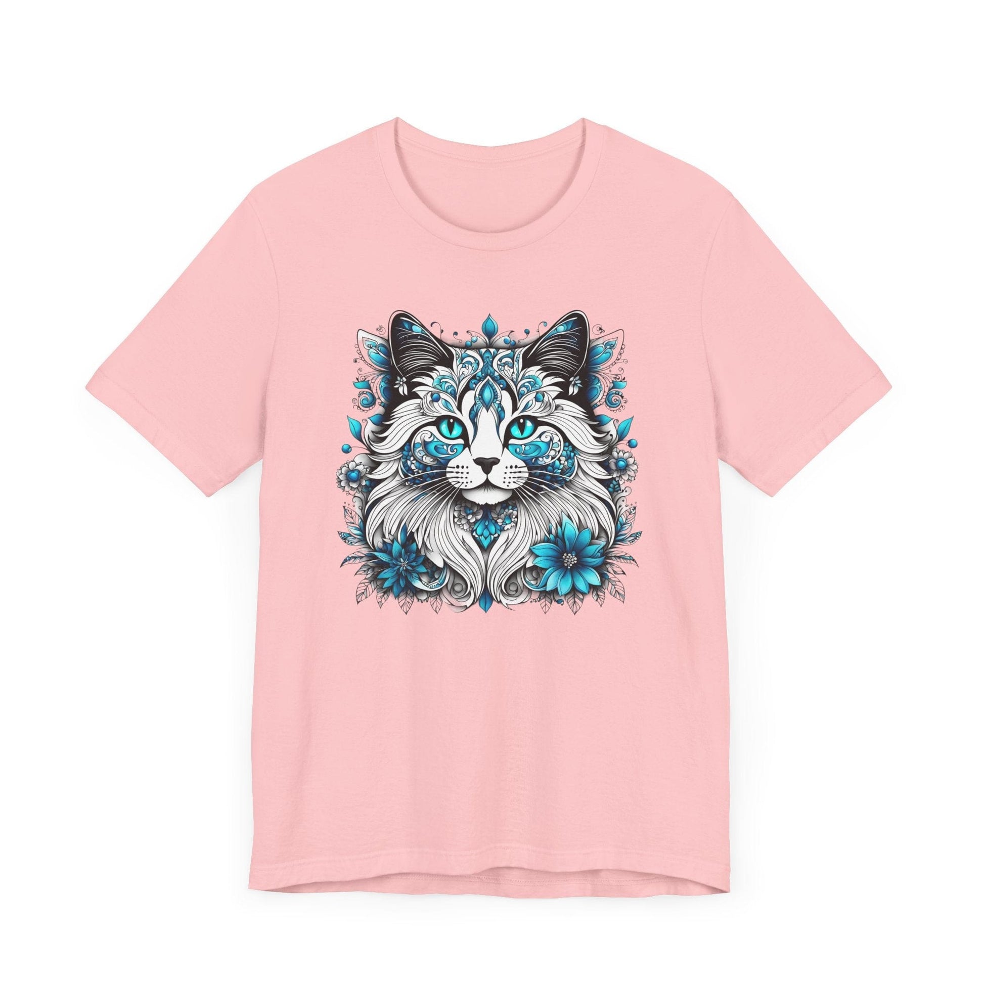 Printify T-Shirt Our Lynn's Blue Eye Cat Art Shirt