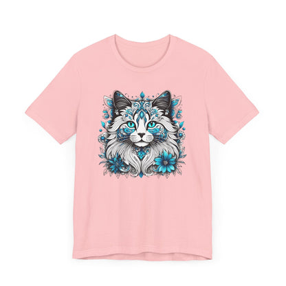 Printify T-Shirt Our Lynn's Blue Eye Cat Art Shirt