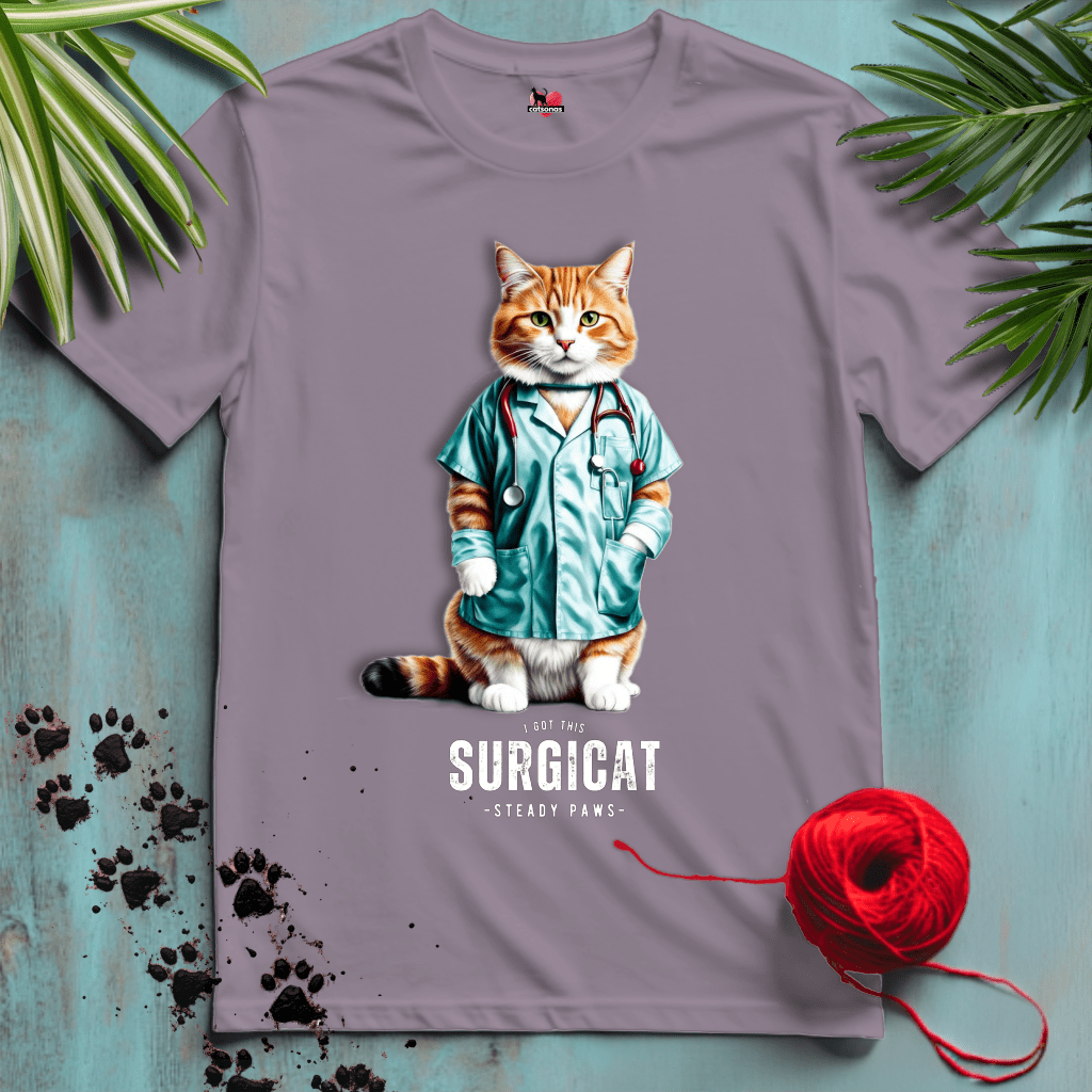 Printify T-Shirt Paragon / XL SURGICAT 🩺 DOCTOR-SURGEON | Healthcare Cats Collection