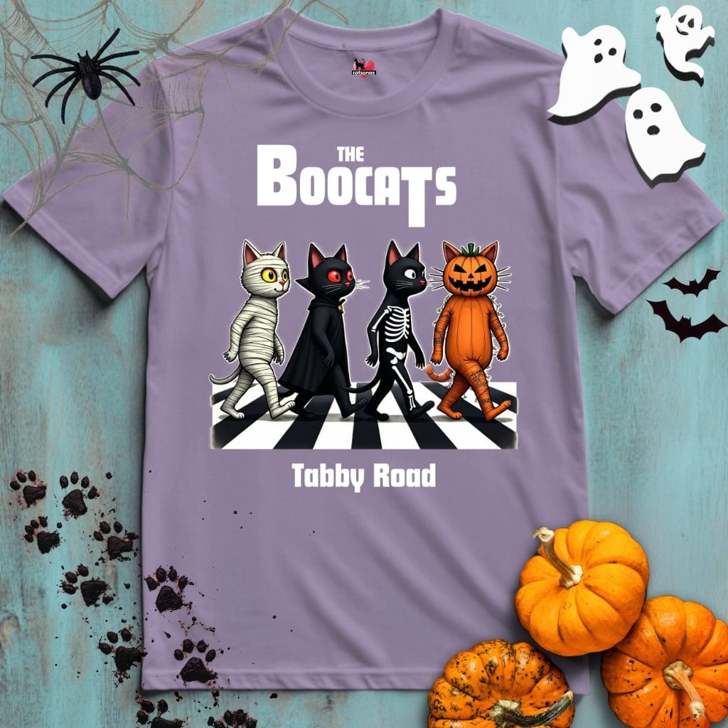 Printify T-Shirt Paragon / XL The BOOCATS TABBY ROAD 👻 SPOOKY Season 🎃 HALLOWEEN Collection