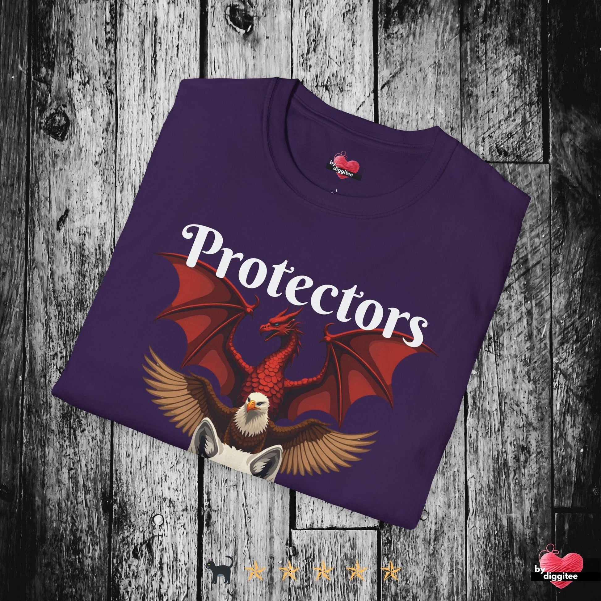 Printify T-Shirt Protectors Graphic Unisex T-Shirt