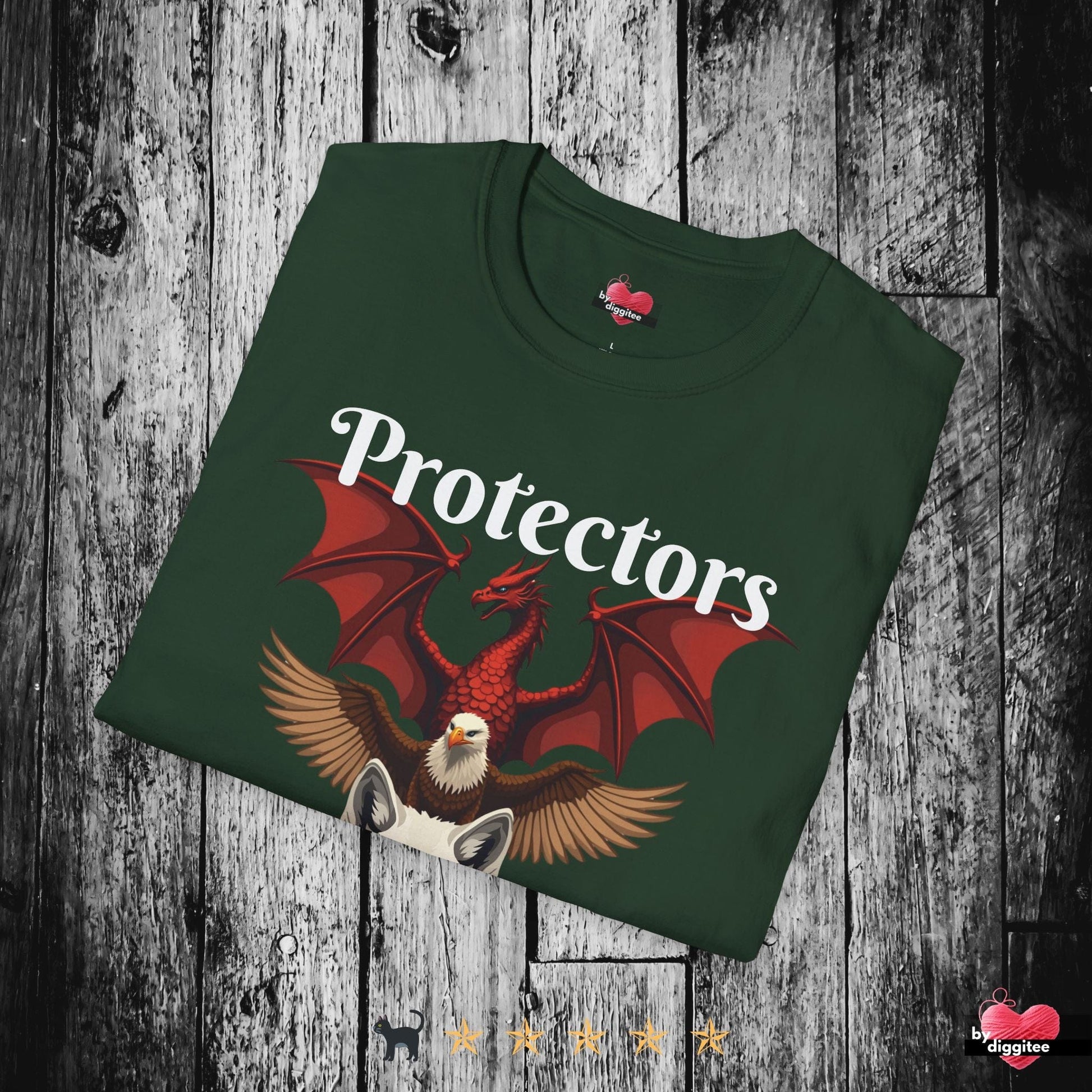 Printify T-Shirt Protectors Graphic Unisex T-Shirt