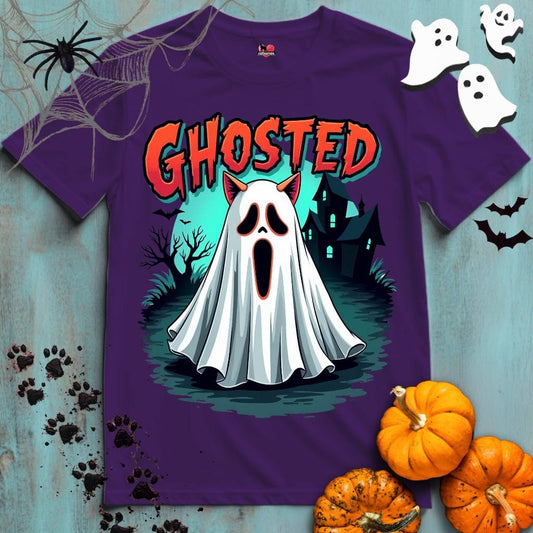 Printify T-Shirt Purple / S GHOSTED 👻 SPOOKY Season 🎃 HALLOWEEN Collection