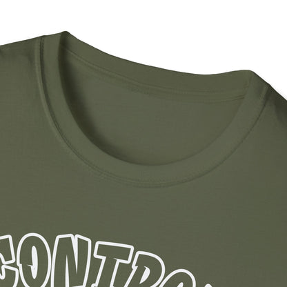 Printify T-Shirt (REMOTE) CONTROL 📺 FREAK II Unisex T-shirt