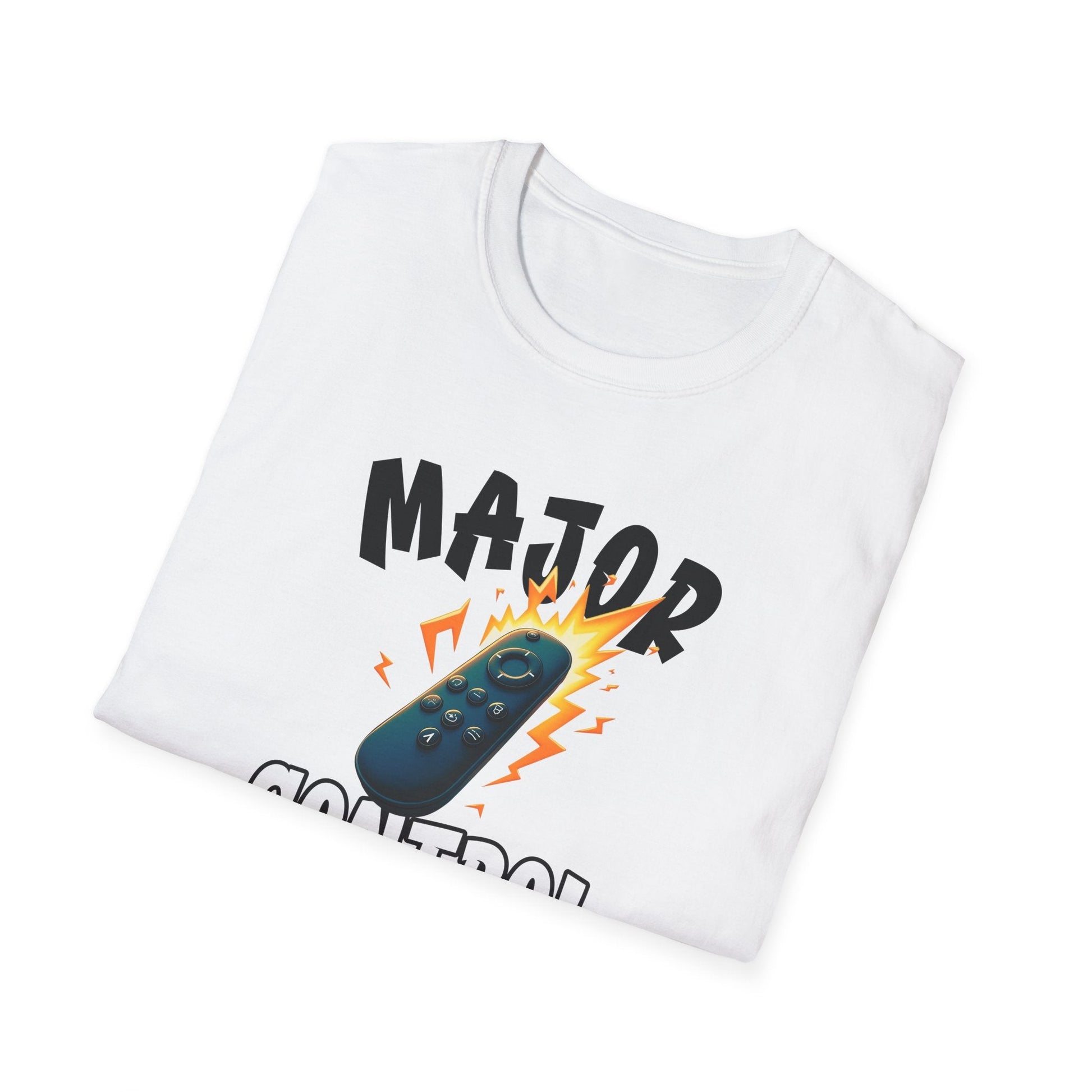 Printify T-Shirt (REMOTE) CONTROL 📺 FREAK Unisex T-shirt
