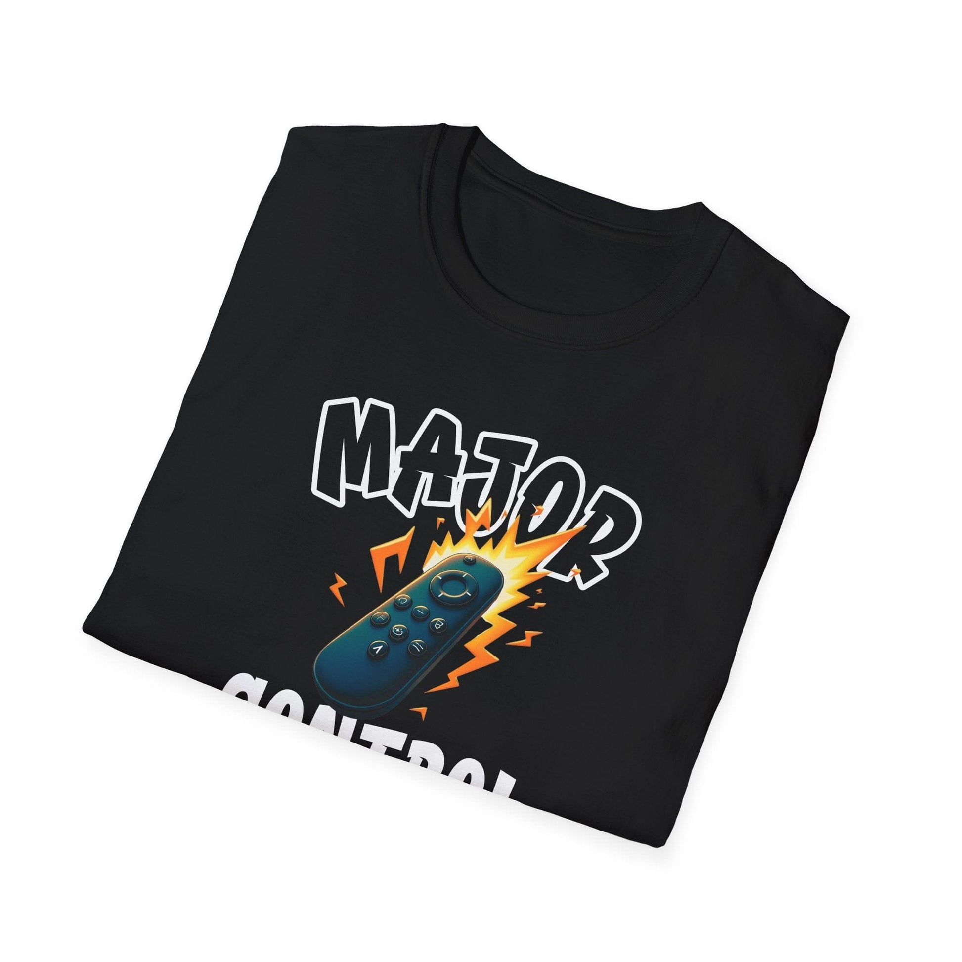 Printify T-Shirt (REMOTE) CONTROL 📺 FREAK Unisex T-shirt