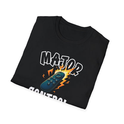Printify T-Shirt (REMOTE) CONTROL 📺 FREAK Unisex T-shirt