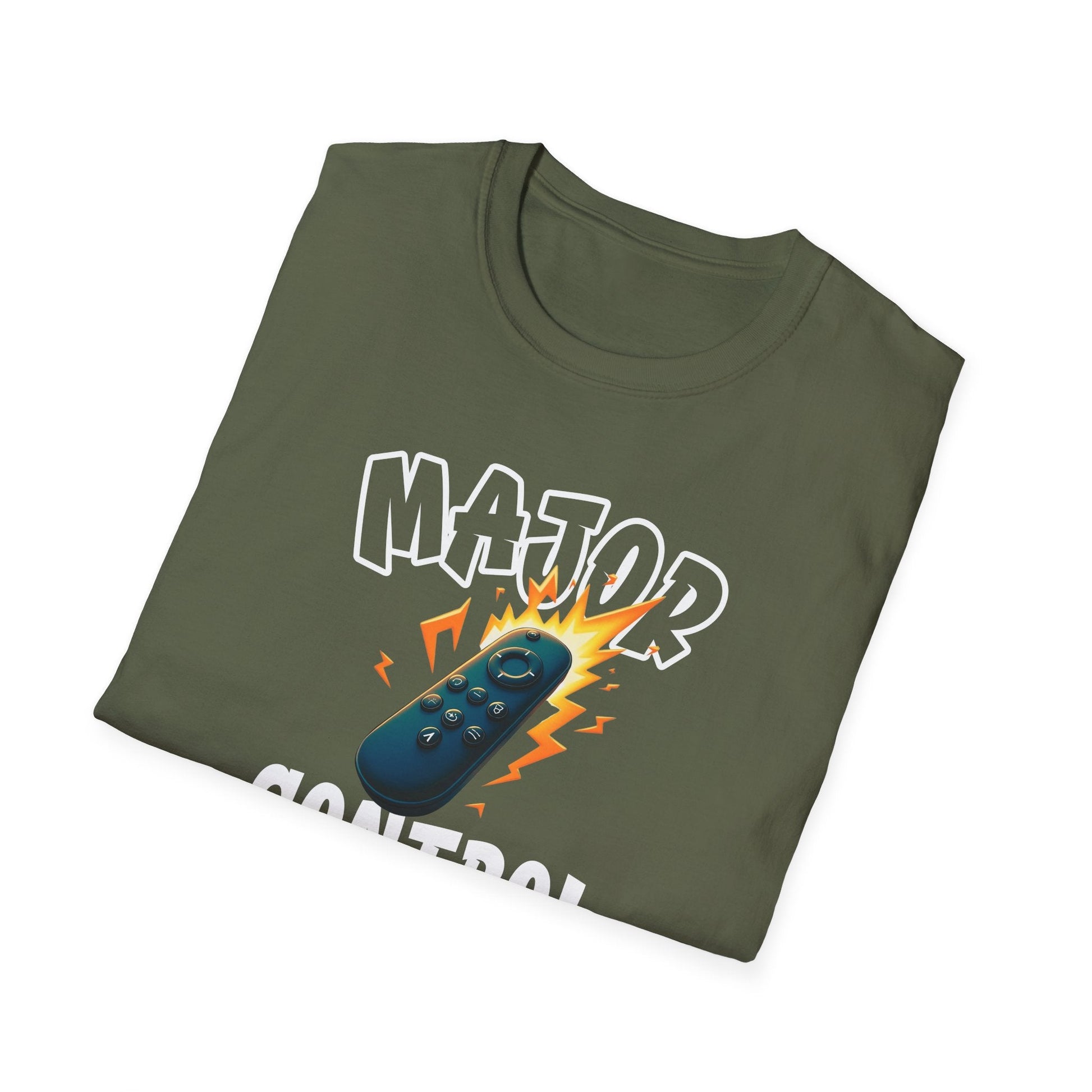 Printify T-Shirt (REMOTE) CONTROL 📺 FREAK Unisex T-shirt