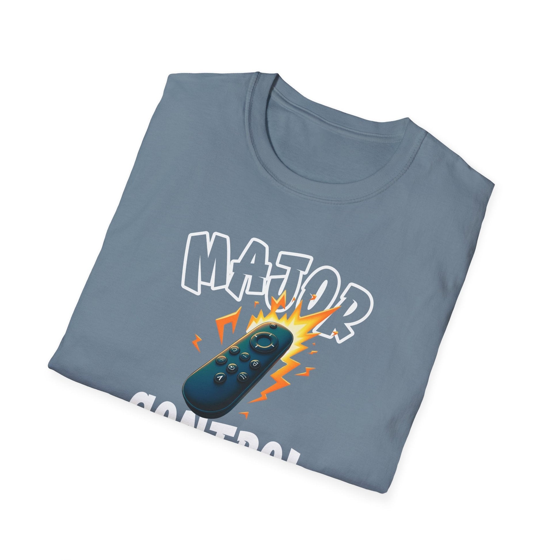 Printify T-Shirt (REMOTE) CONTROL 📺 FREAK Unisex T-shirt