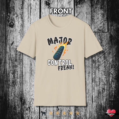 Printify T-Shirt Sand / S (REMOTE) CONTROL 📺 FREAK Unisex T-shirt